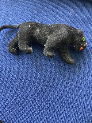 black Panther Wagner Kunstlerschutz ? Animal Vintage West Germany