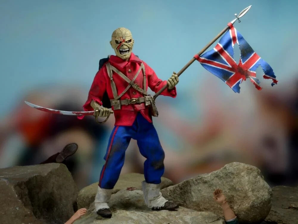 NECA Iron Maiden エディ フィギュア The Trooper NECA Iron Maiden Trooper Eddie Retro Clothed 8