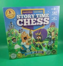 Story Time Chess Read A Story Learn Chess New / Sealed 2021 Thinking Cup TOTY
