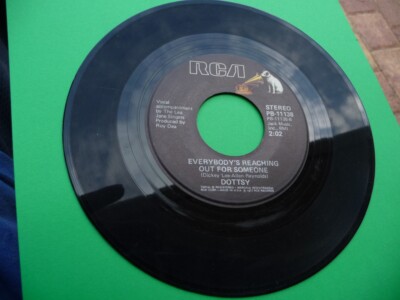 Dottsy- It Should Have Been Easy/Everybody's Reaching out For Someone-RCA 45 VG+