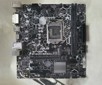 ASUS B460M-BASALT Motherboard LGA 1200 Chipset Intel B460 DDR4 DVI HDMI