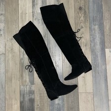 Las mejores ofertas en Solid Botas altas hasta el muslo para - Main Image