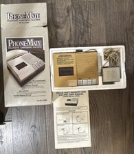 Phone-Mate 1984 Mini-Mate 5000 Telephone Answering Machine Working