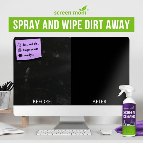 Versatile 16oz Screen Cleaner for TVs, Laptops, Phones - Streak-Free Formula - Picture 6 of 7
