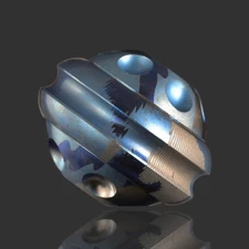 New Titanium Knife Bead Necklace Bracelet Lanyard Pendant Paracord Charm DIY