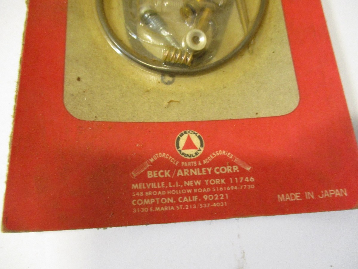 BECK & ARNLEY HONDA CB500 CARBURETOR REBUILD KIT CB 500 78-0042 kc