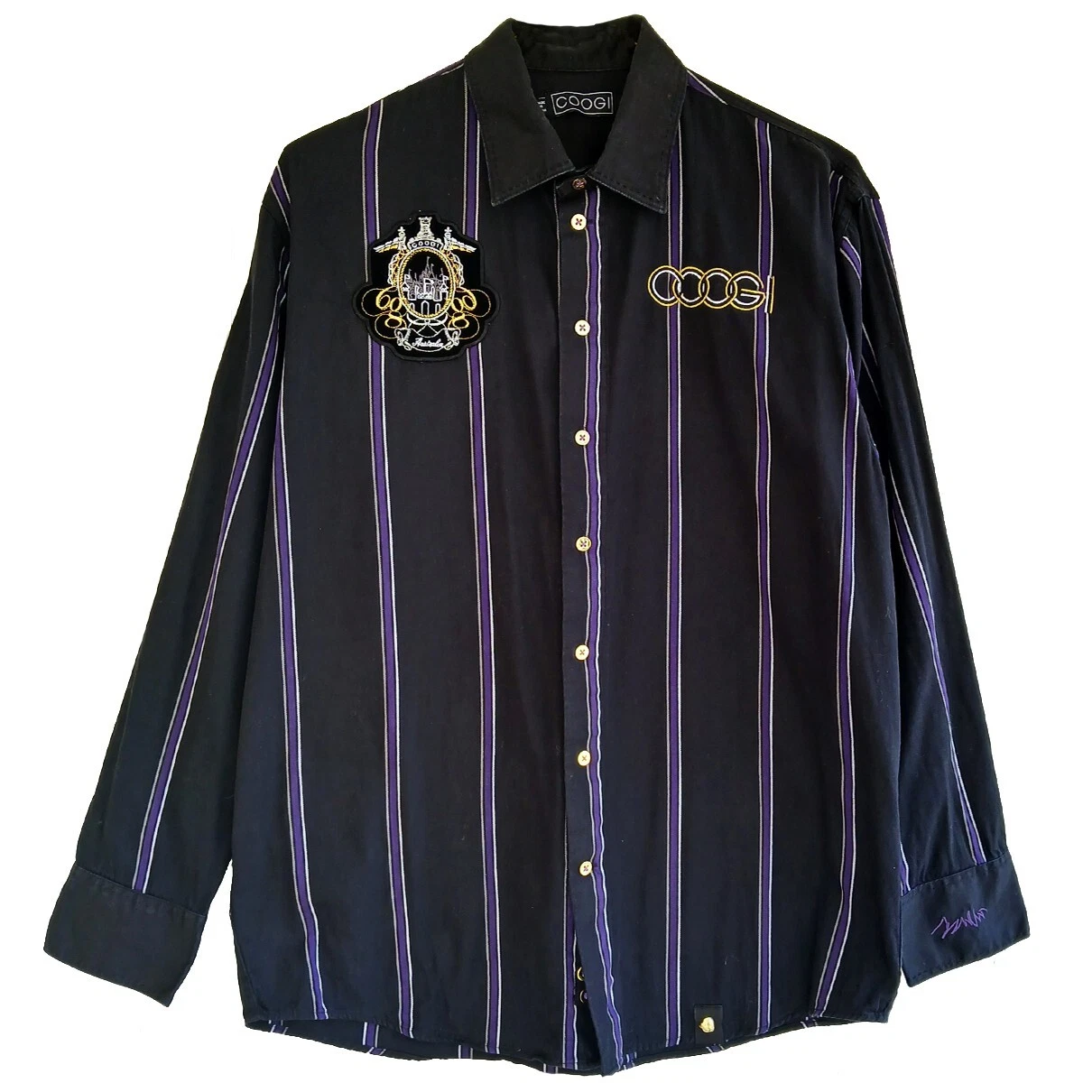 トップス COOGI BLACK L size COOGI Size L Black Shirts for Men for sale | eBay