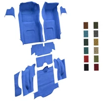 65-67 Chevy Corvette Coupe/Roadster Original Loop Molded Carpet Kit Made in USA