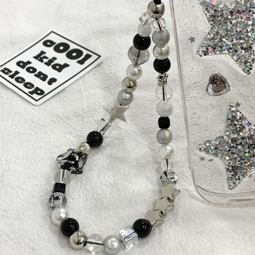 Star Beads Butterfly Phone Chain Phone Charm Cellphone Lanyard Girl Keychain - Zdjęcie 11 z 17