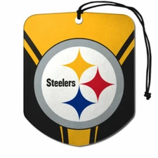 Team ProMark NFL Pittsburgh Steelers 2-Pack Air Freshener FREE SHIPPING NIP