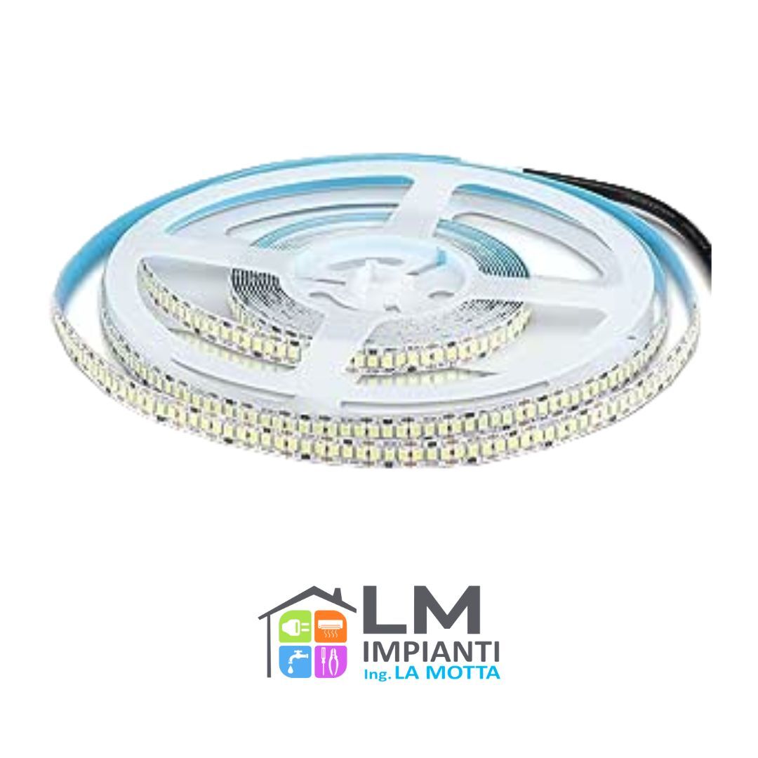 Strip LED 12V 20W/m V-Tac 5m Bobina: Luce Alta Luminosità Professionale