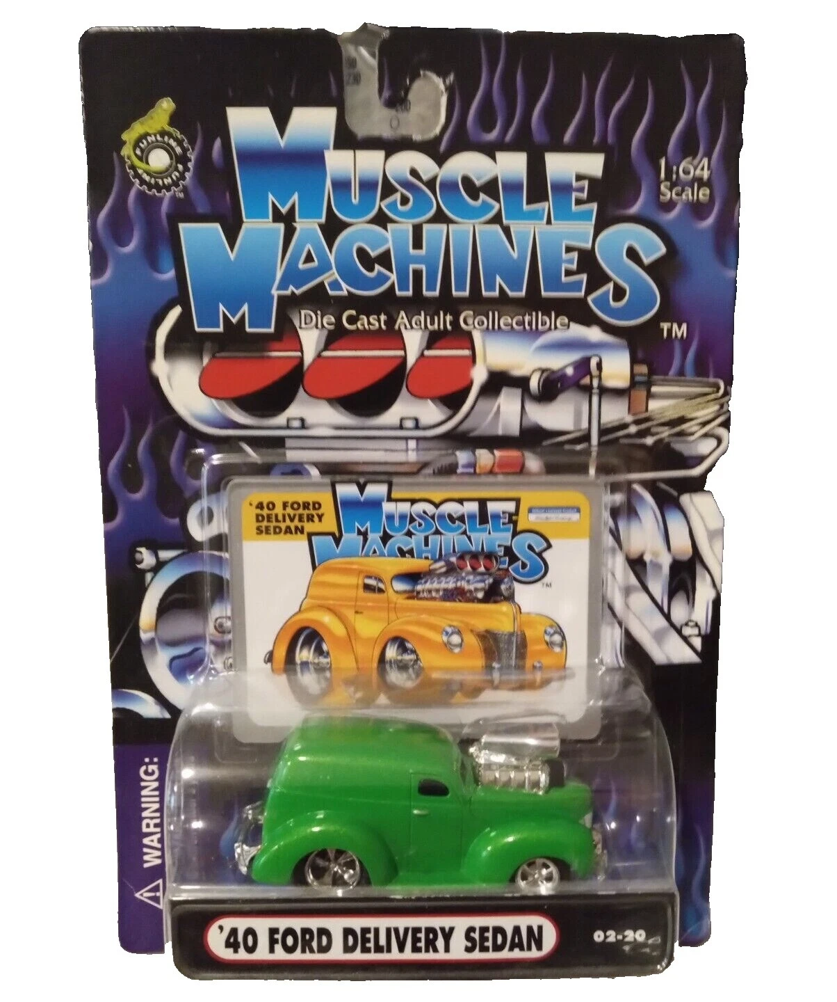 Muscle Machines Contemporary Manufacture Diecast Delivery Trucks