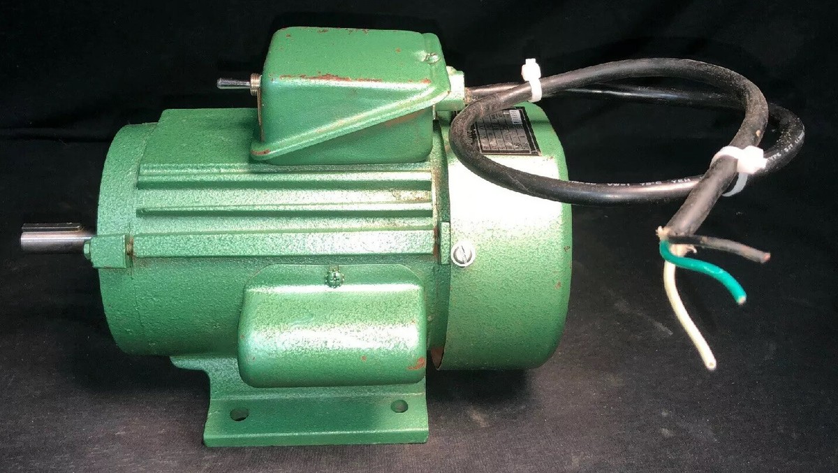 Genuine Vintage Grizzly Wood Shaper G1024 Reversible Motor. 3/4HP
