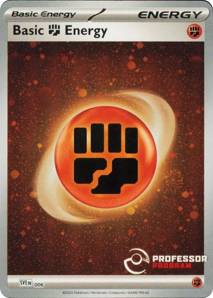 Fighting Energy 006 Professor Program