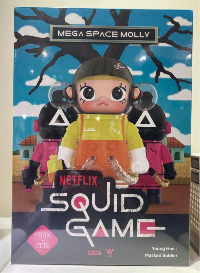 MEGA SPACE MOLLY 400% + 100% Squid Game Blind Box | eBay MEGA SPACE MOLLY 400% + 100% Squid Game Blind Box | eBay
