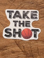  Basketball STICKER Basketball Laptop Sticker...