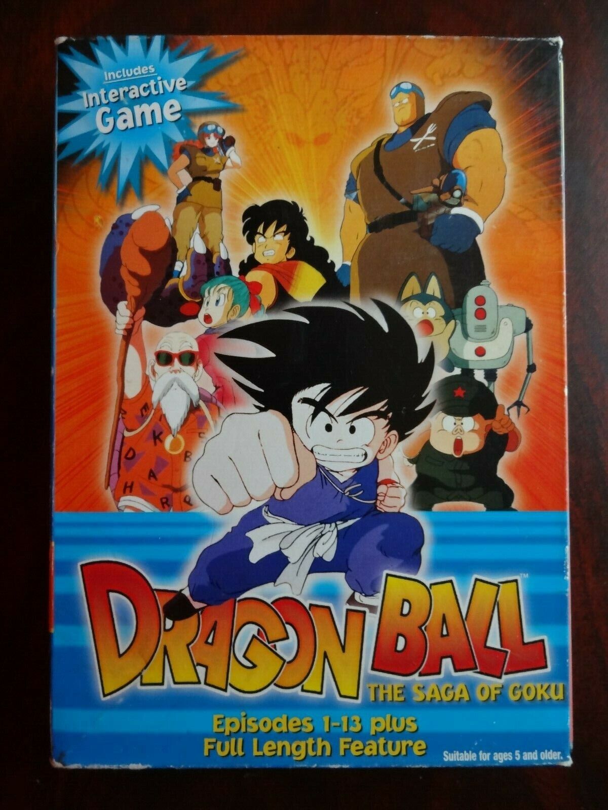 Dragon Ball Saga Goku 2-DVD Complete Anime Eps 1-13 + Curse Blood Rubies  Funimat