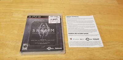 The Elder Scrolls V: Skyrim Legendary Edition PlayStation 3 PS3 - Tested 