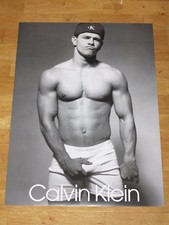 Marky Mark Wahlberg Calvin Klein Promo Poster - Gay Dirty Vintage Commercial 90s
