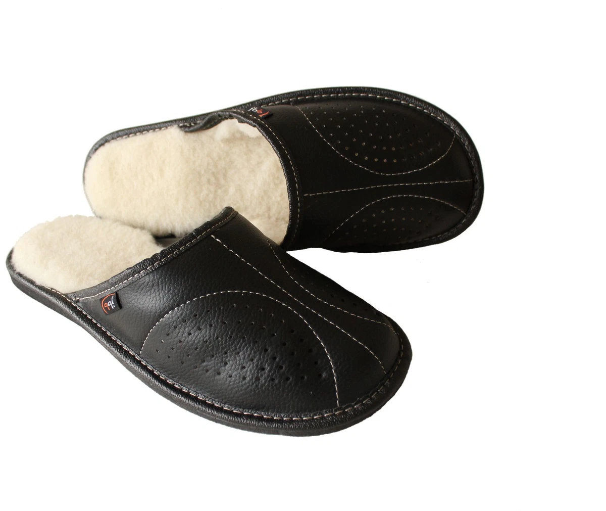 Mens mule deals slippers size 13