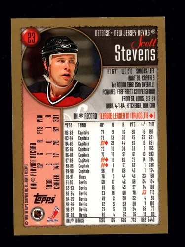 1998-99 Topps Base Hockey Cards You Pick From The List - Picture 45 of 391