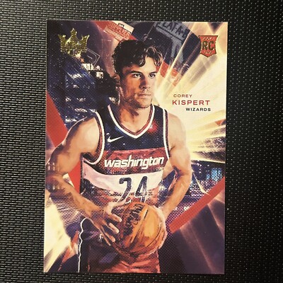 Corey Kispert 2021-22 Panini Court Kings Level I RC #79 Washington Wizards
