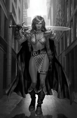 Sonjaversal #7  Incentive Junggeun Yoon Black & White Cover Virgin