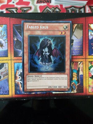Yugioh Fabled Krus HA03-EN002 Secret Rare 1st Edition
