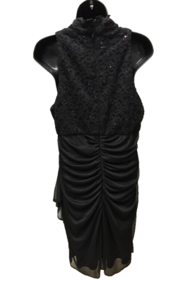 NWT XSCAPE Women's Black Sleeveless Maxi Formal Shift Dress, Size 16 | eBay NWT XSCAPE Women's Black Sleeveless Maxi Formal Shift Dress, Size 16 | eBay