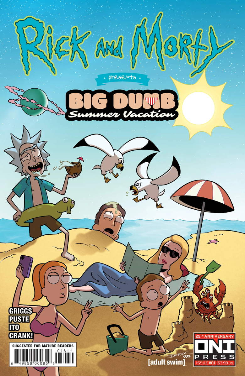 RICK MORTY BIG DUMB SUMMER VACATION #1 CVR A FRIDOLFS
