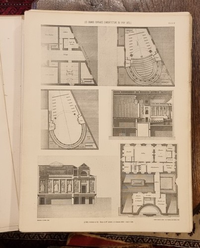 Recueil de Documents D'Art Décoratif - Grands Ouvrages d'Architecture - Moreau - Picture 17 of 22