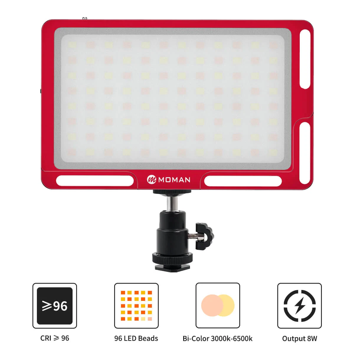 Moman led video on sale light