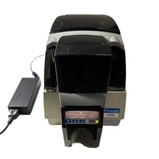 Datacard SP60 Thermal Transfer Full Color ID Card Printer USB LAN - Ships FREE