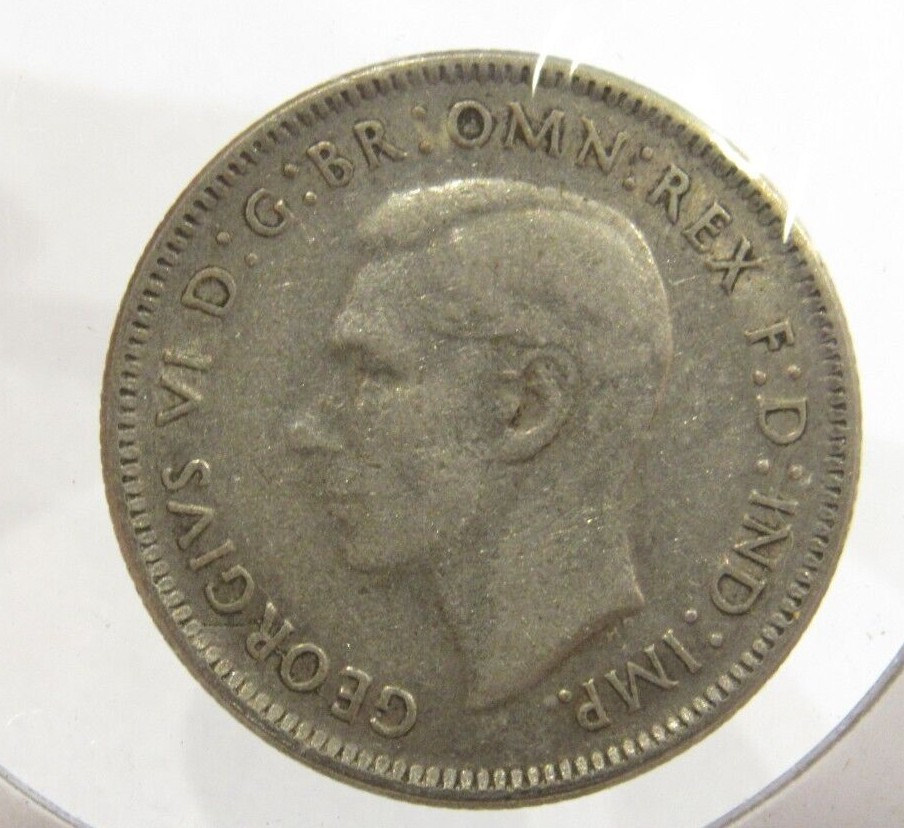 1946 Australian Shilling 50% Silver Coin - Australia | eBay