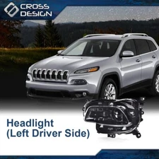 Headlight Lamp Fit For 2014-2017 Jeep Cherokee Front LH RH Side 14-18 Fog Light