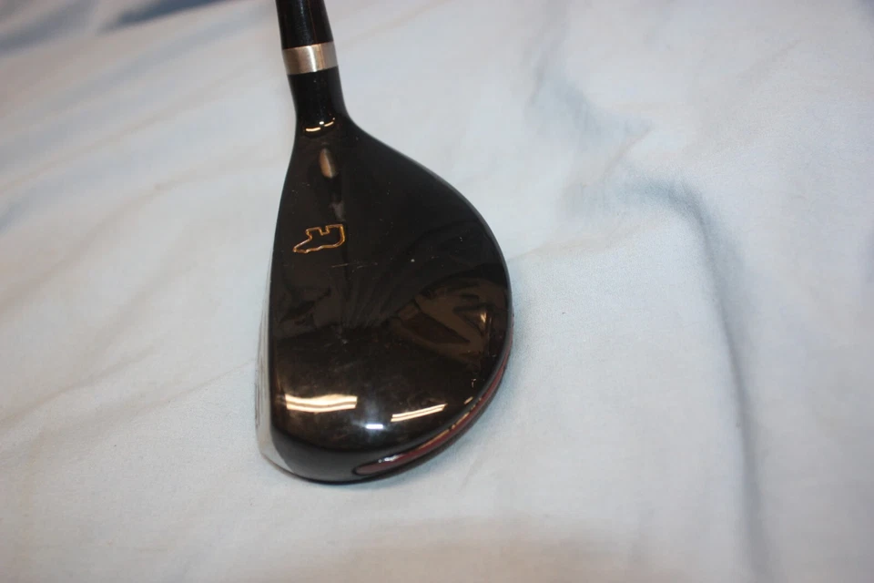 Nicklaus Golden Bear Tracker 4 Hybrid Iron Firm Shaft Graphite 26° Hot Ring LH - Image 4 of 4