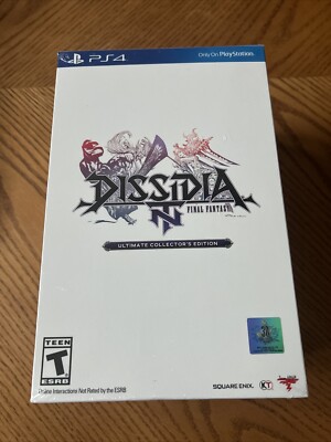 Dissidia Final Fantasy NT Ultimate Collectors Edition PS4 Sealed