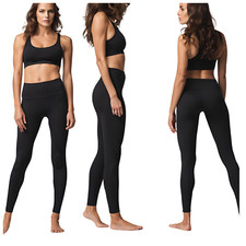 Women High Waist Yoga Leggings Slim Pants Leggings 28"-36" Inseam Petite  Tall