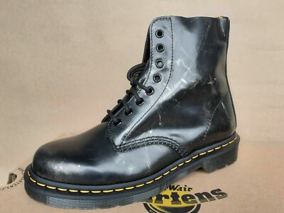 1460 brush off leather ankle boots