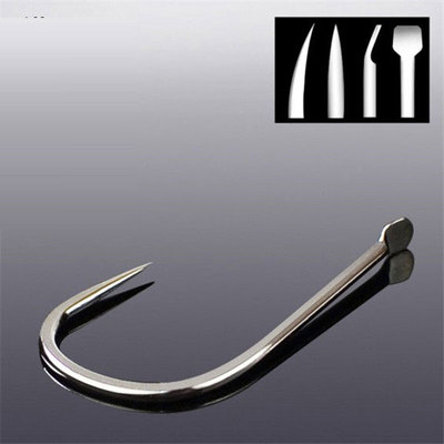 500pcs non-barb New Kanto Barbless Hooks Bulk Hook Fishhooks no barb