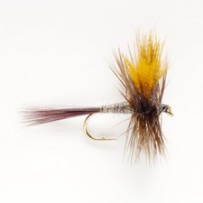  1 Dozen Dark Hendrickson Dry Flies