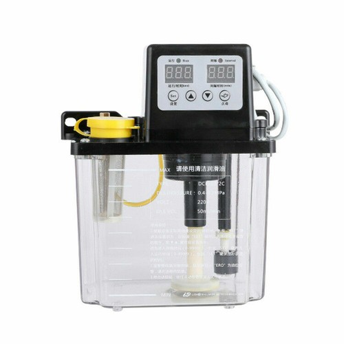 Bomba de lubricación eléctrica automática de doble pantalla digital bomba CNC 1L/2L - Imagen 1 de 10