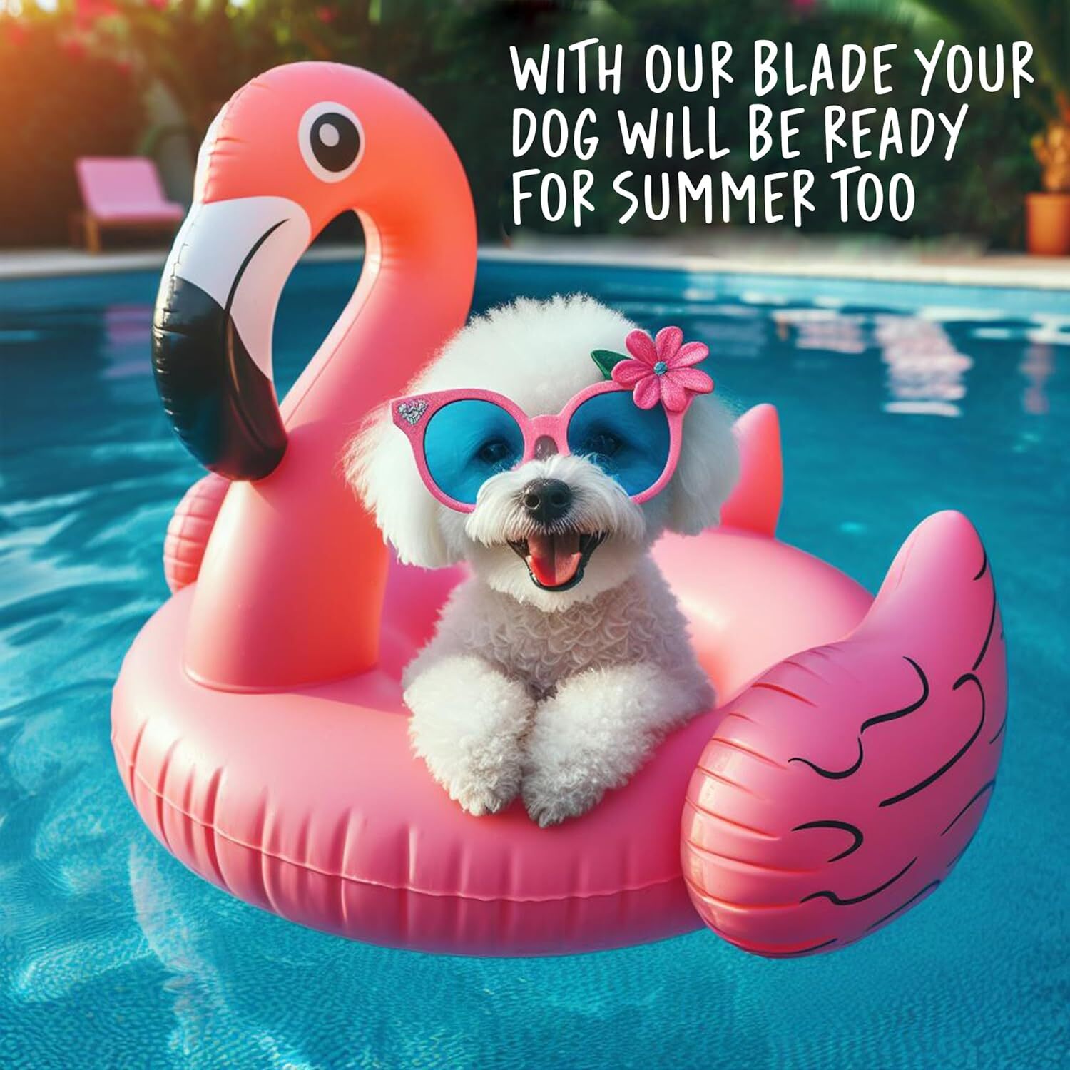 HQRP Size-10 Animal Clipper Blade for Andis Pet Grooming (hair 1/16" - 1.6mm)