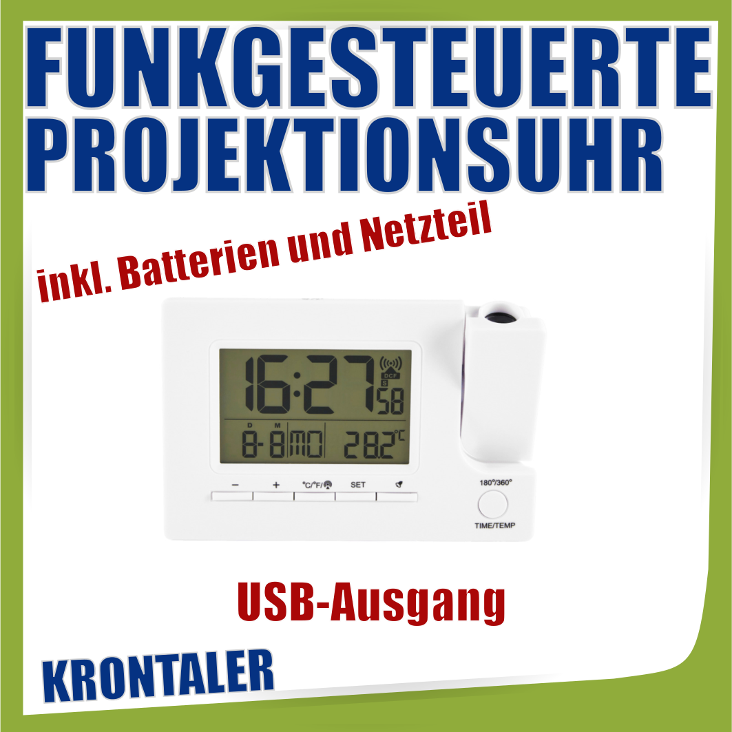 funkgesteuerte projektionsuhr aldi