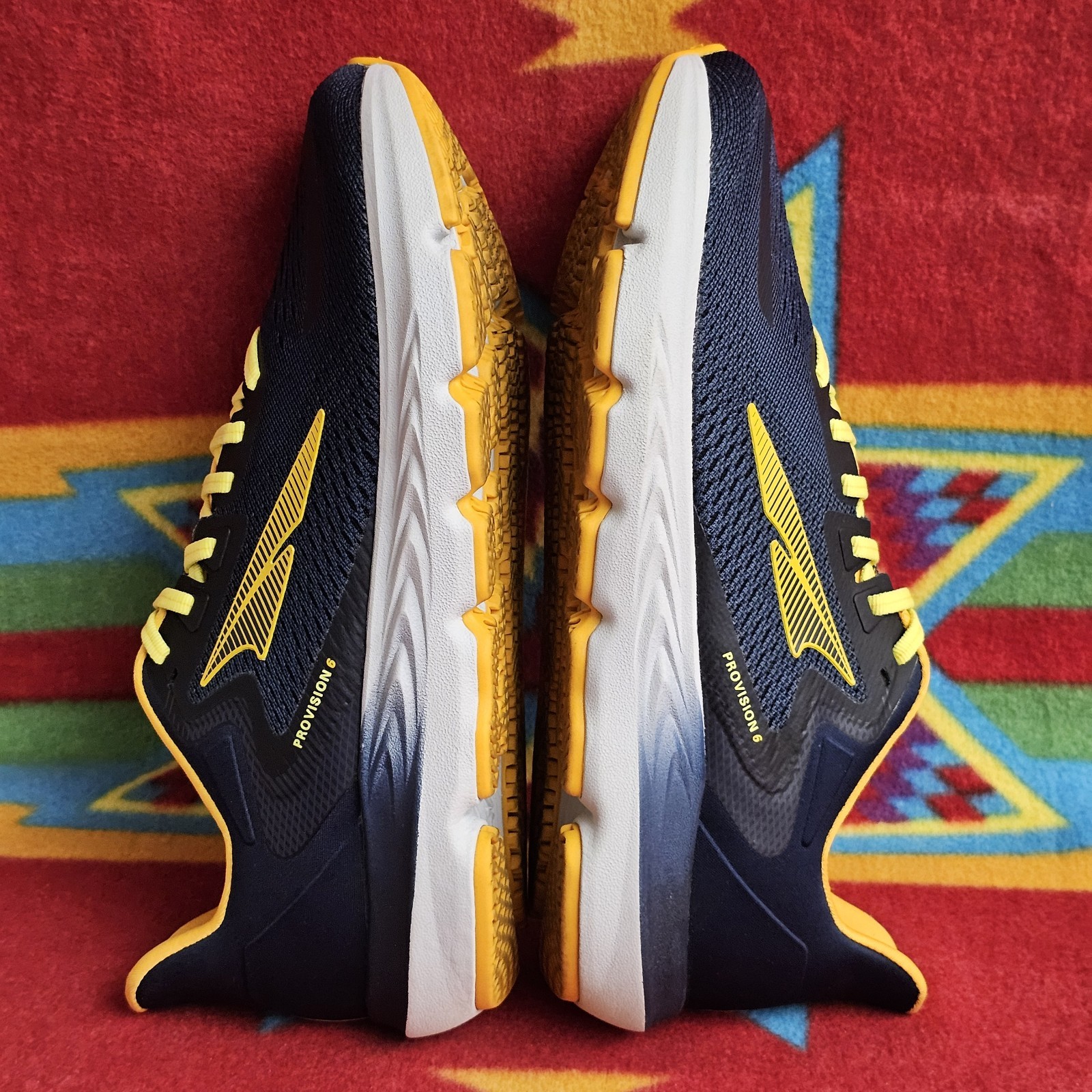 SAOLA Scarpe uomo Altra Provision 6 taglia 9 sneakers sportive blu navy mais stringate