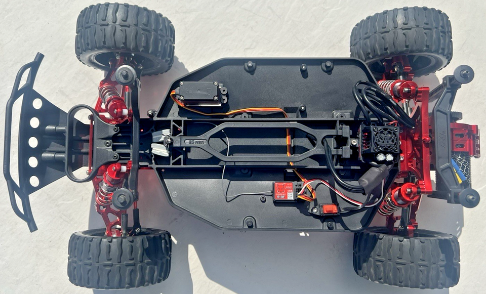 Custom 2wd Slash Traxxas Custom 2wd Slash w/ Painted Body, Brushless System Red Aluminum ...