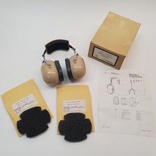David Clark 9AN/2 Hearing Protector NOS Military Aviation Headset w/Box