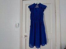 Dress Monteau Los Angeles With Pockets Dark Blue Colour Size: XS SALE