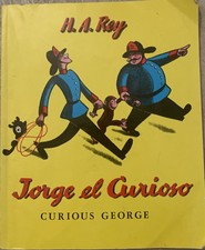 Jorge El Curioso (Spanish Edition) By H. A. Rey And Margret Rey ACCEPTABLE 22nd!