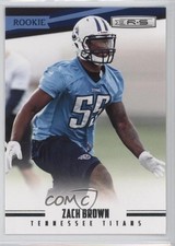 2012 Panini Rookies & Stars Rookie Zach Brown #152 2s8